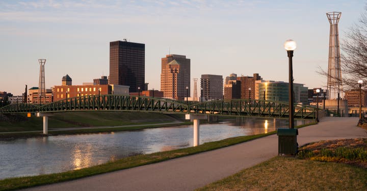 Skyline of Dayton
