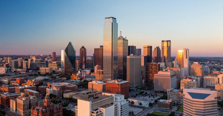 Skyline of Dallas
