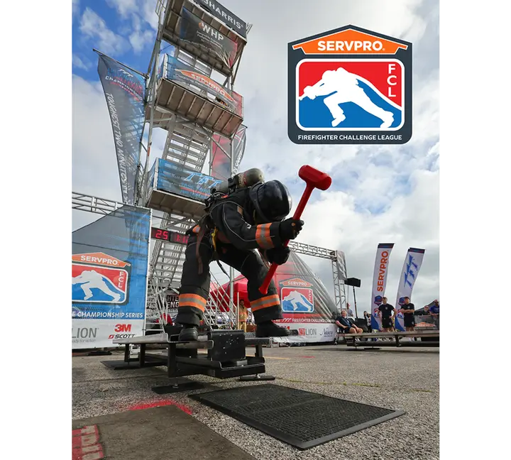 SERVPRO Extends National Title Sponsorship of Firefighter Challenge League Through 2029