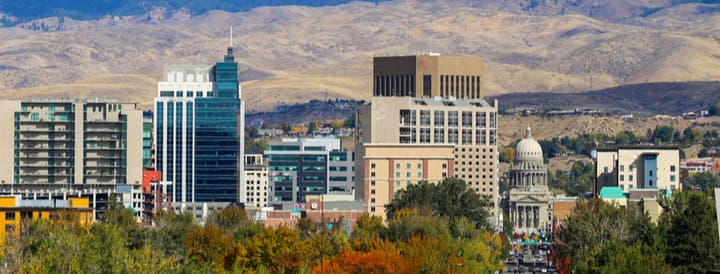 Skyline of Boise