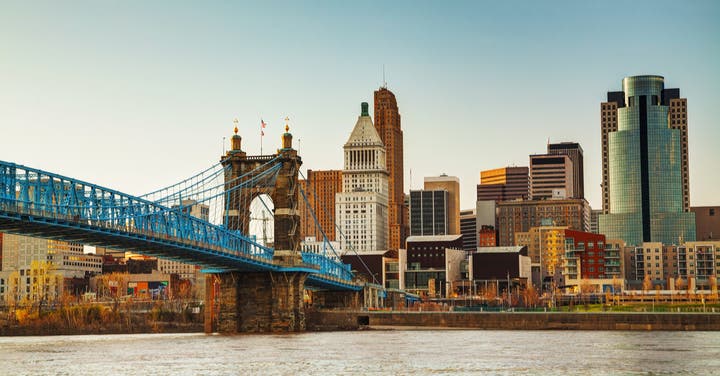 Skyline of Cincinnati